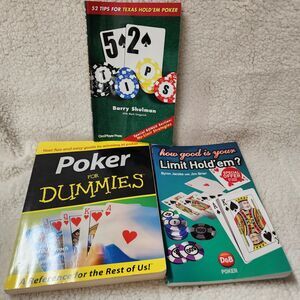 Poker Bundle 3 books Bundle #1